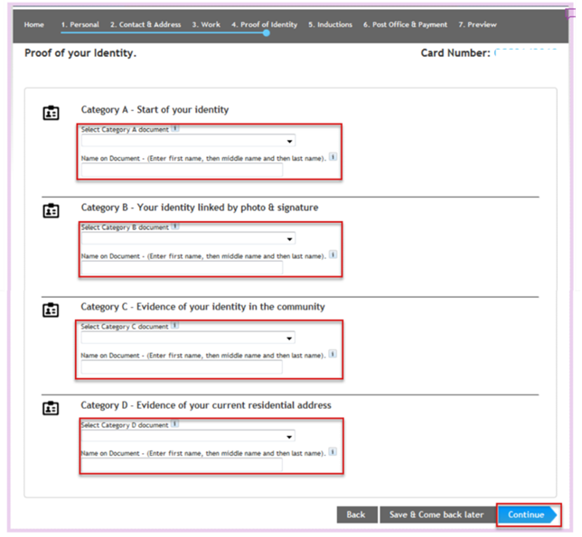 MSIC/Access - How do I apply for a card? – Help Centre