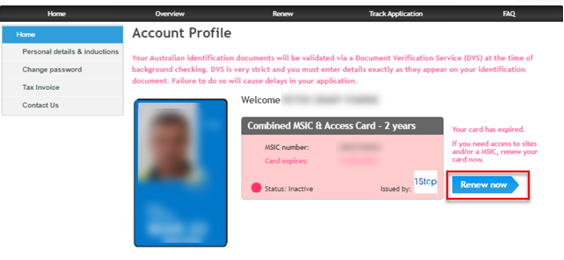 MSIC/Access - How do I renew my card? – Help Centre